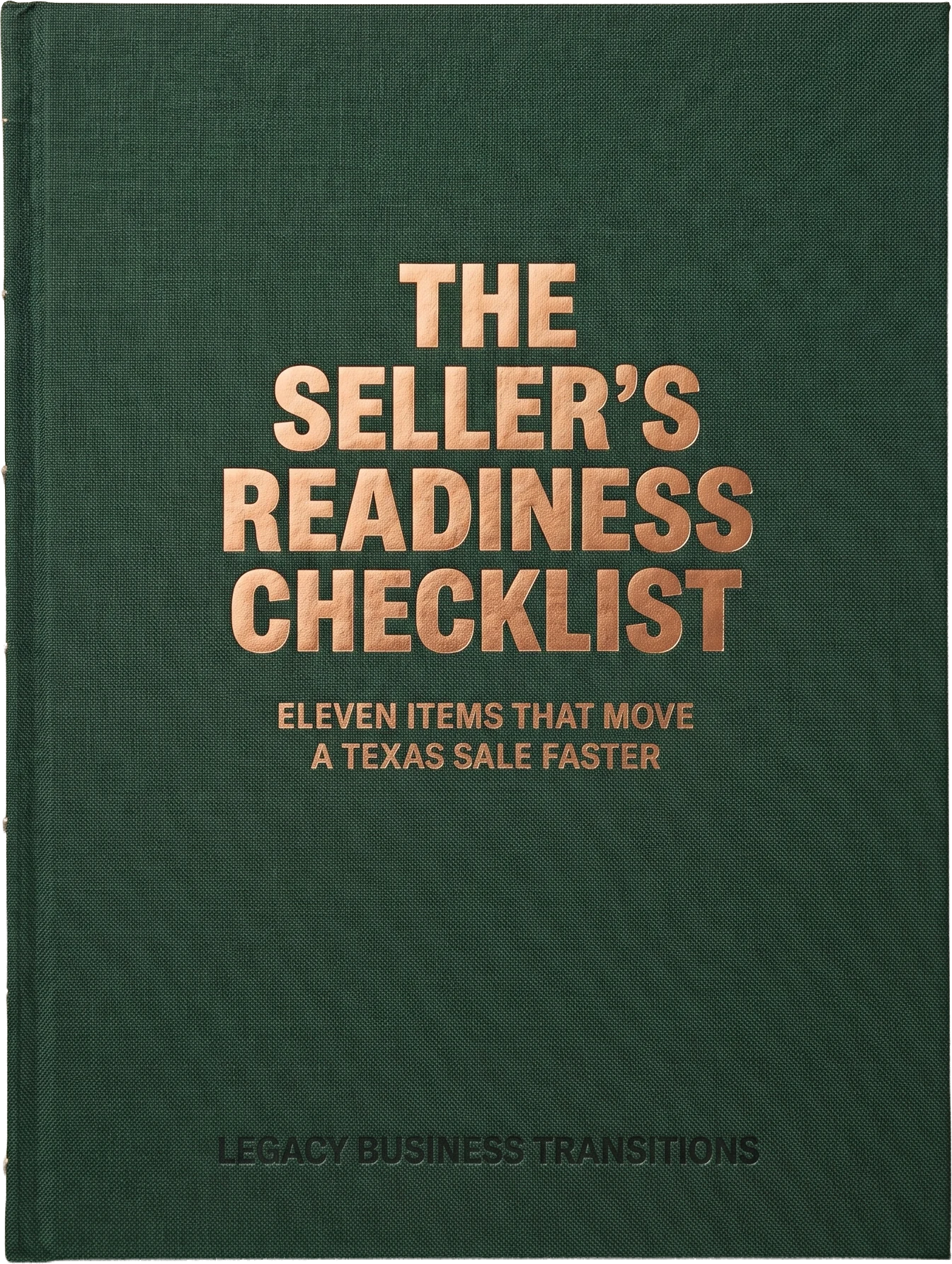 The Seller's Readiness Checklist cover